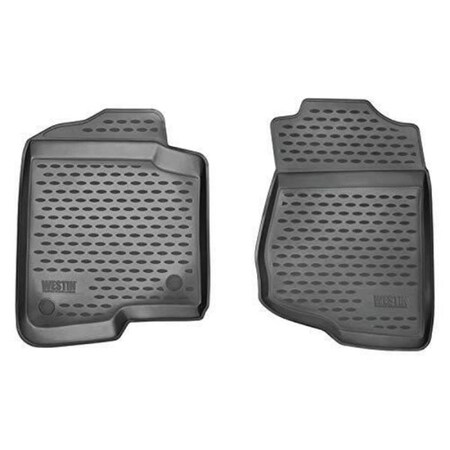 Perfectpitch 743911029 Profile Floor Liners Fits 2015-2020 Subaru WRX, Black PE3574178
